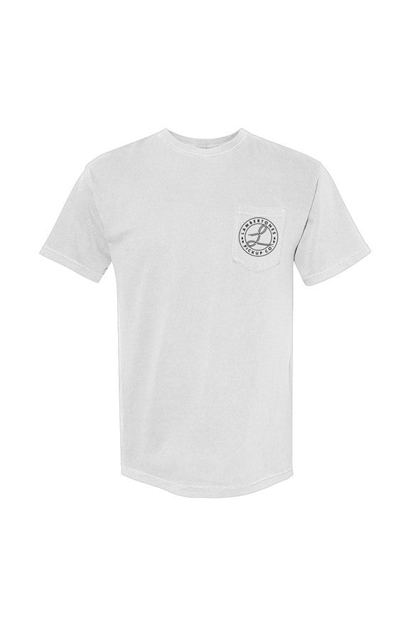 Heavyweight Pocket-T-Shirt - White - Chemex & Circ