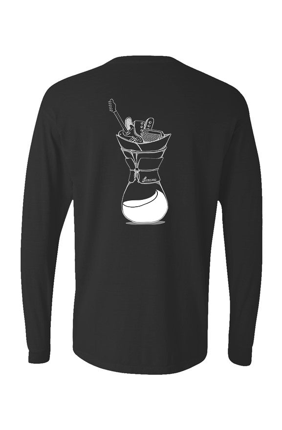 Pigment Dyed Heavyweight Long Sleeve T Shirt